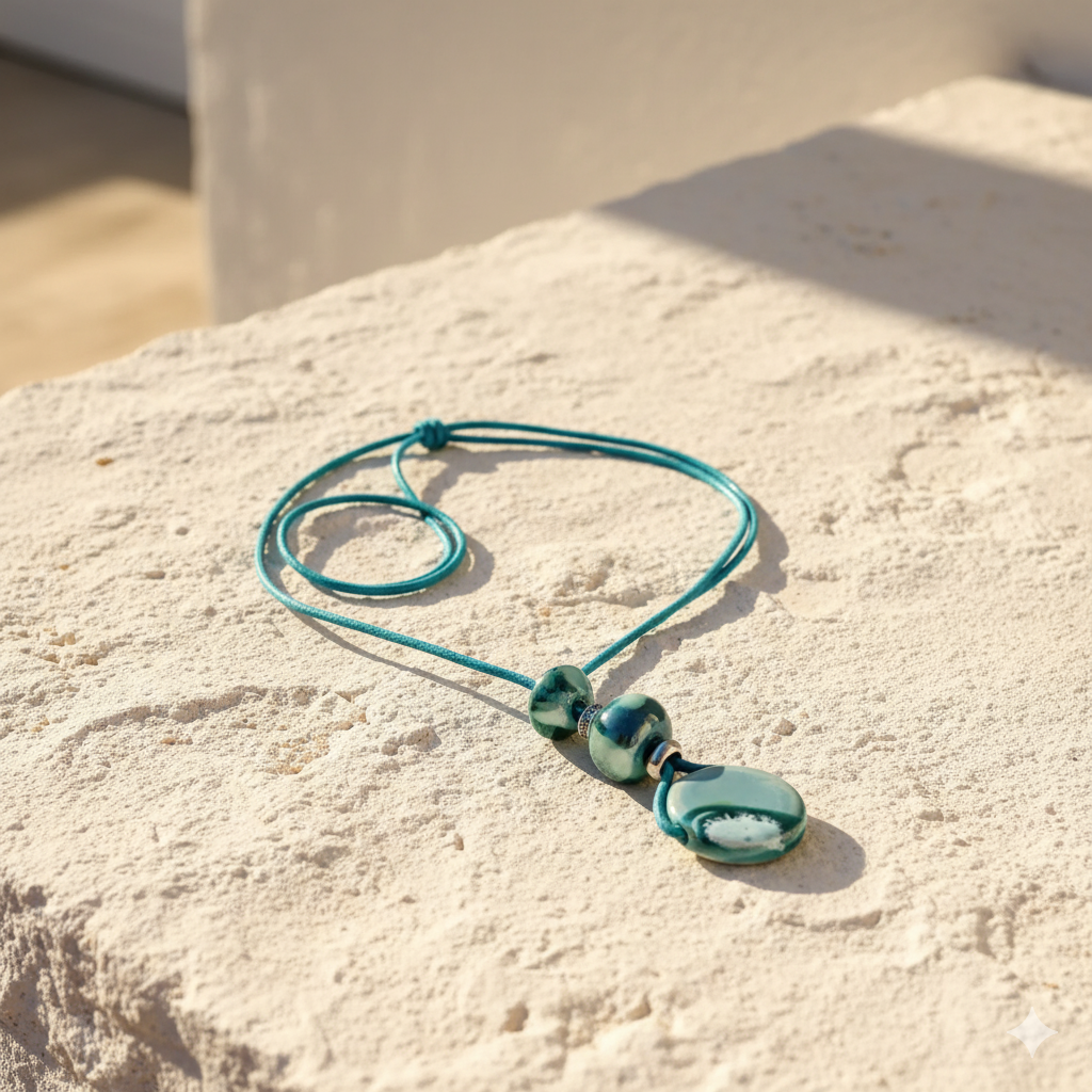 Bottone Turchese Kyma